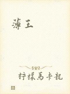 薄王封面
