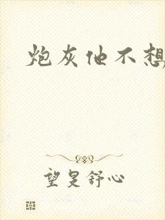 炮灰他不想活了封面
