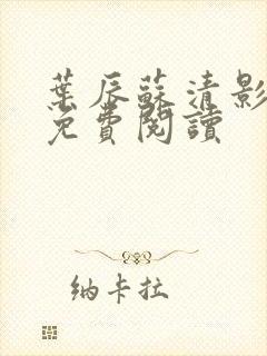 叶辰苏清影全文免费阅读