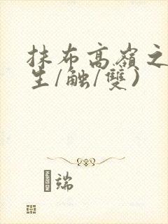 抹布高岭之花(生/触/双)封面