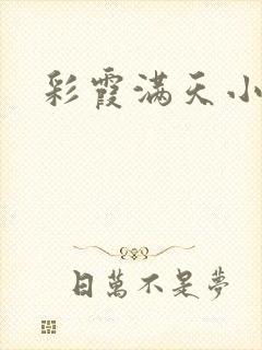 彩霞满天小说