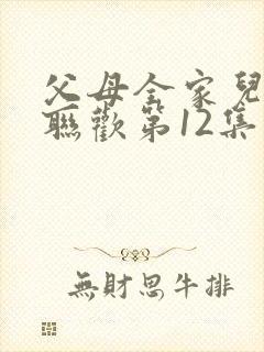父母全家儿女大联欢第12集