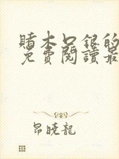 赌木口银的小说免费阅读最新
