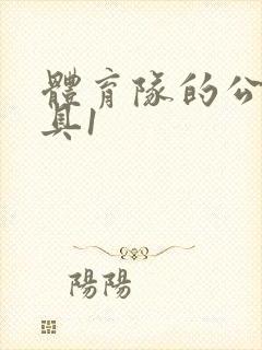 体育队的公用玩具1