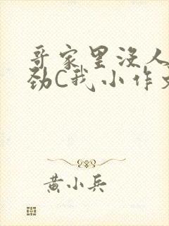 哥家里没人使点劲C我小作文封面