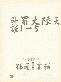 斗罗大陆天狂传说1一5