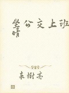 坐公交上班的苏晴