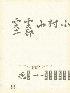 雯雯山村小说第二部封面