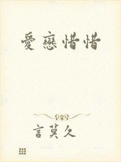 爱恋惜惜