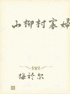 山柳村寡妇情史