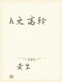 h文高干封面