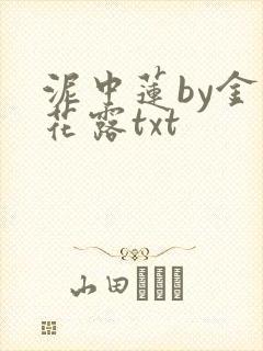 泥中莲by金银花露txt