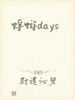 蜉蝣days