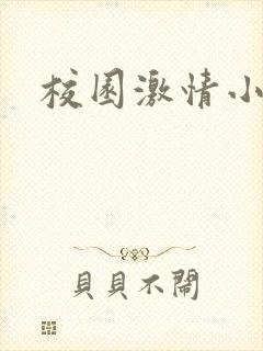 校园激情小说封面