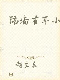 隔墙有耳小说