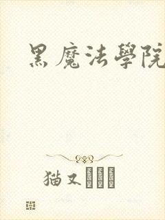 黑魔法学院封面