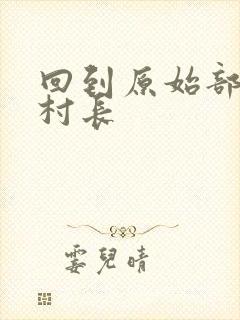 回到原始部落当村长封面