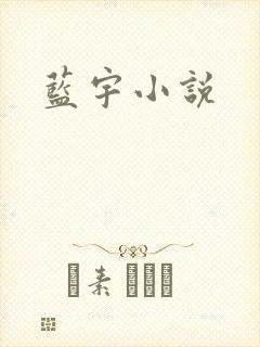 蓝宇小说