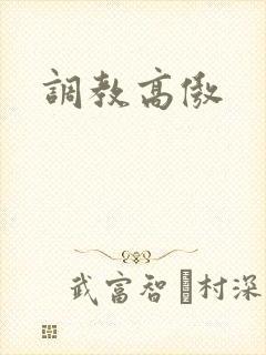 调教高傲封面