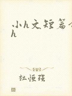 小h文短篇合集h封面