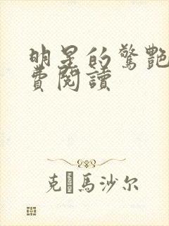 明星的惊艳史免费阅读