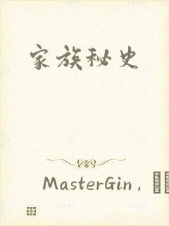 家族秘史封面