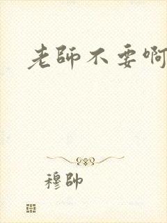 老师不要啊h封面