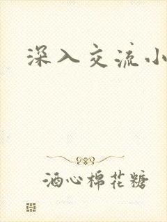 深入交流小说