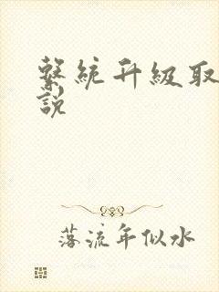 系统升级取液小说