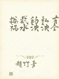 总裁的私有宝贝祸水泱泱全文阅读