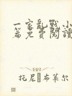 一家乱战小说全篇免费阅读封面