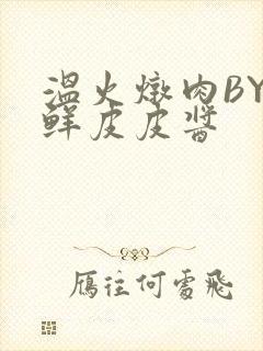 温火炖肉BY海鲜皮皮酱