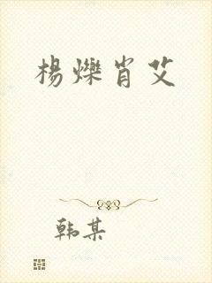 杨烁肖艾