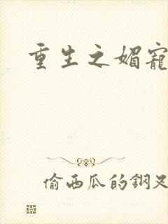 重生之媚宠系统封面