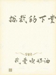 总裁的下堂妻