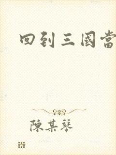 回到三国当军阀封面