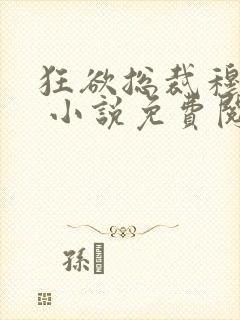 狂欲总裁穆非雪 小说免费阅读封面