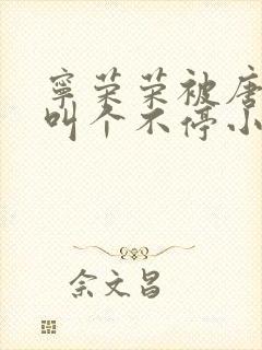 宁荣荣被唐三桶叫个不停小说