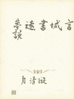 梦远书城言情小说封面
