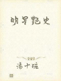明星艳史封面