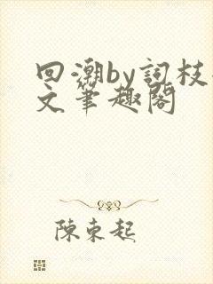 回潮by词枝全文笔趣阁封面