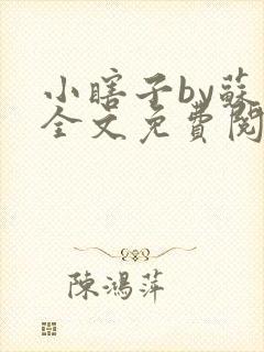 小瞎子by苏软全文免费阅读封面