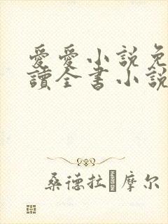 爱爱小说免费阅读全书小说乡村