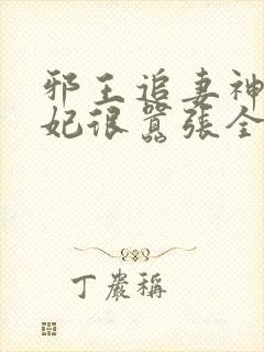 邪王追妻神医狂妃很嚣张全文免费