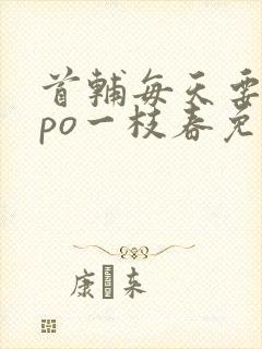 首辅每天要不够po一枝春免费阅读