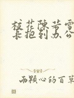 校花陈若雪被校长抱到办公室