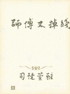 师傅又掉线了