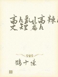 高h乱l高辣h文短篇h封面