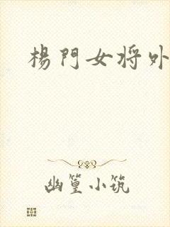 杨门女将外传