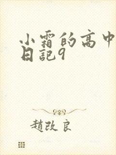 小霜的高中成长日记9封面